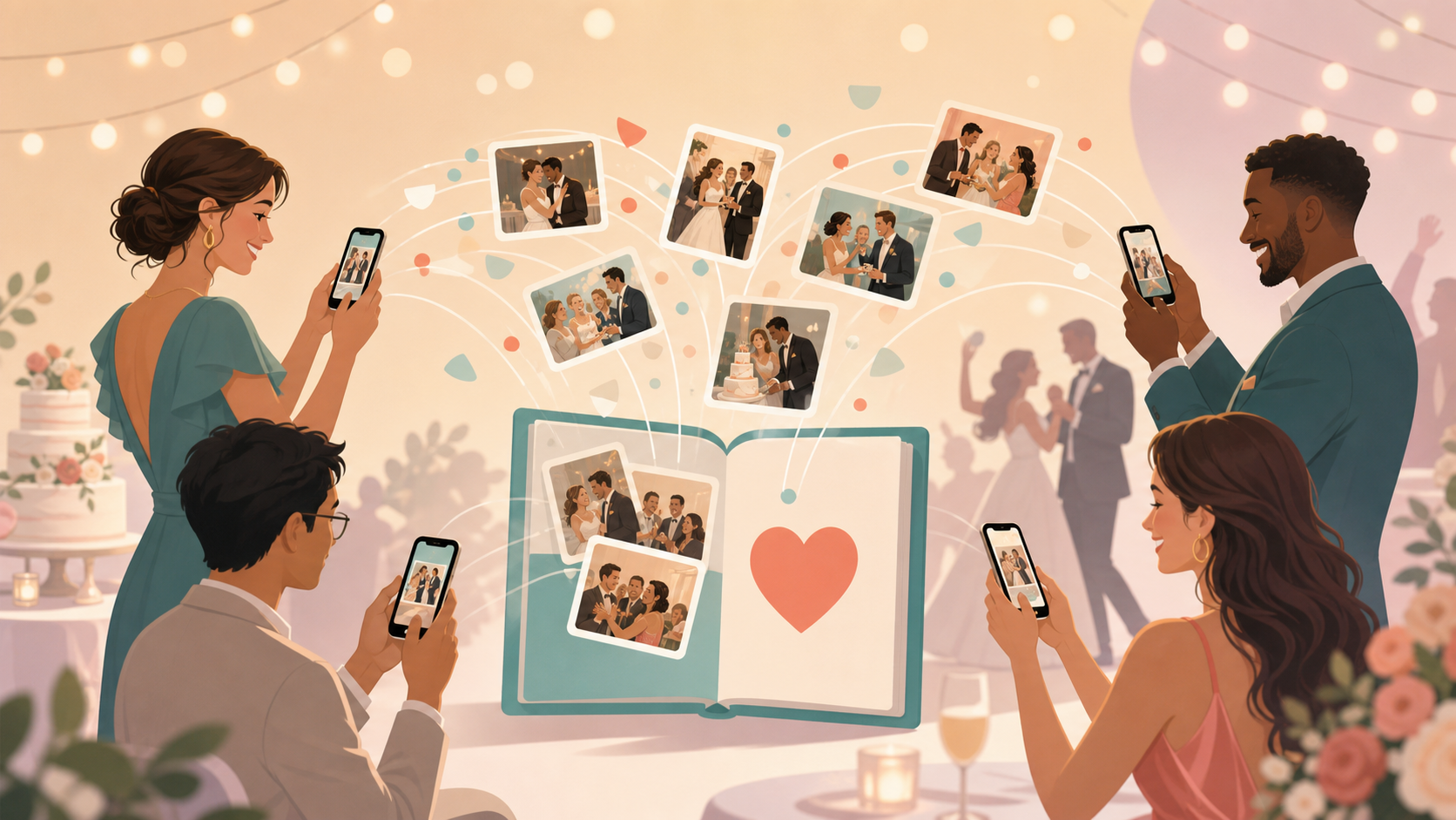 How to Collect Wedding Photos from Guests (Without the Follow-Up Chase)