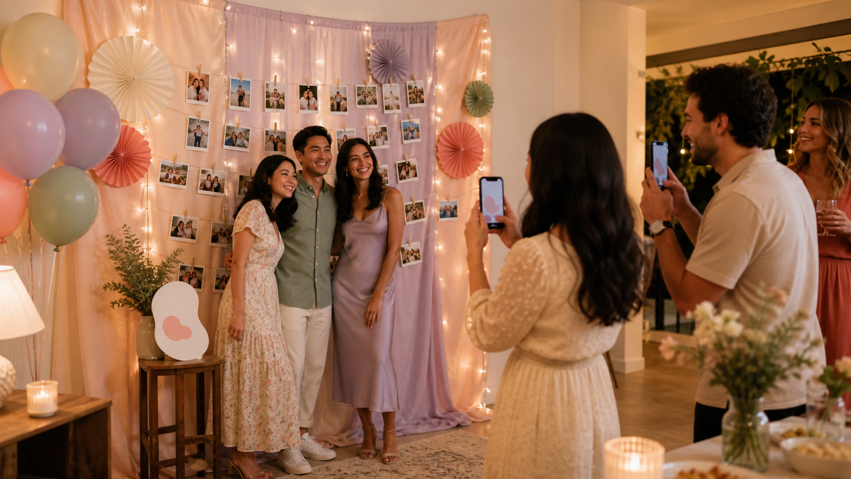 Photo Wall Ideas for Party Hosts: Easy Setups Guests Will Actually Use